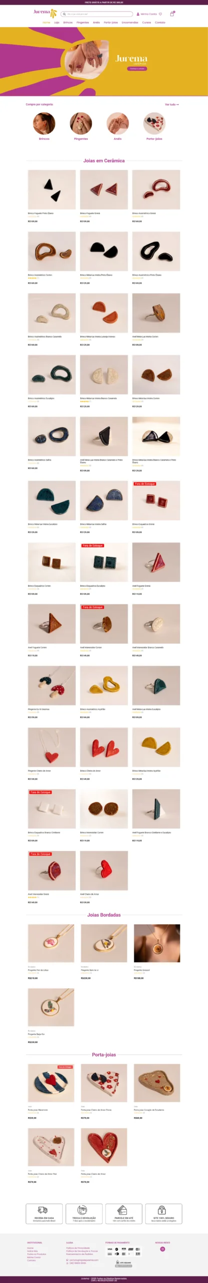 Site da Loja de Jurema